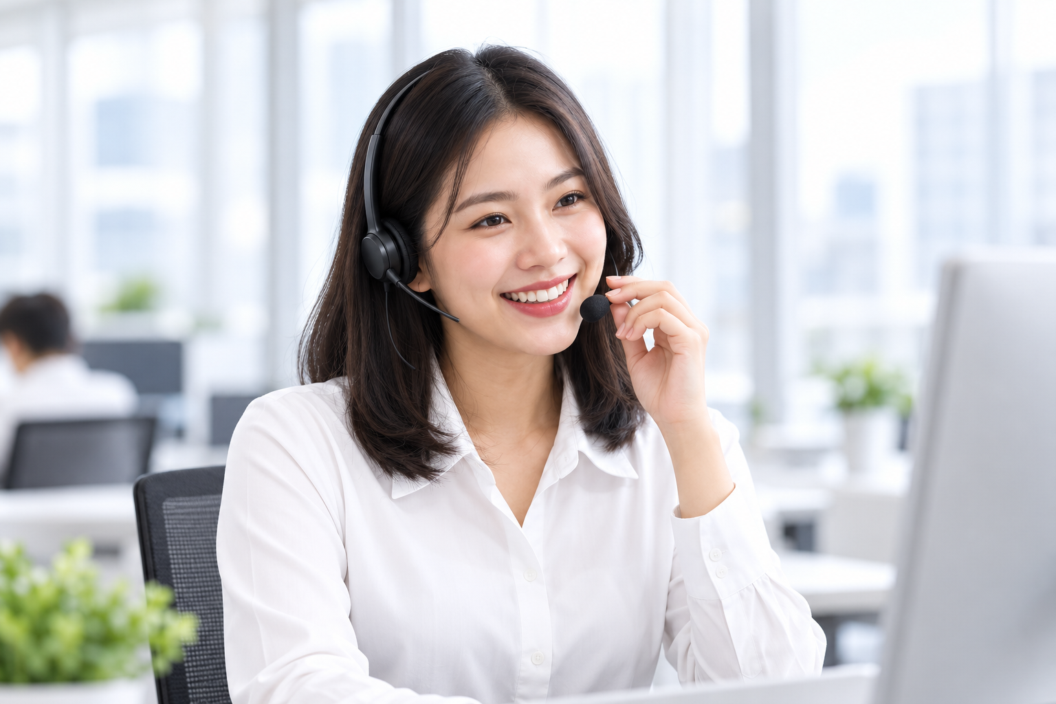ภาพจำลองบทบาท Tele-agent ในทีมขาย B2B